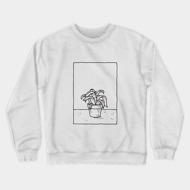 Houseplant Crewneck Sweatshirt by IdleHead